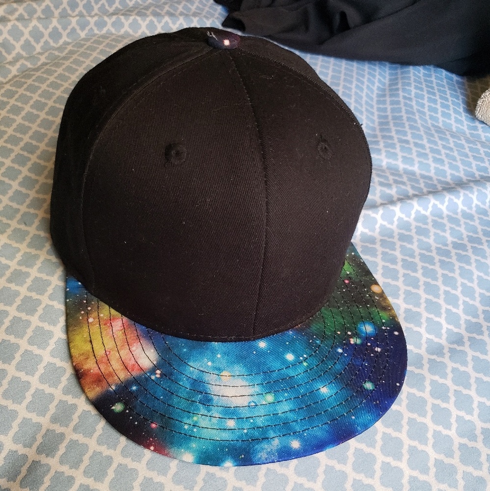 Galaxy Snapback Hat